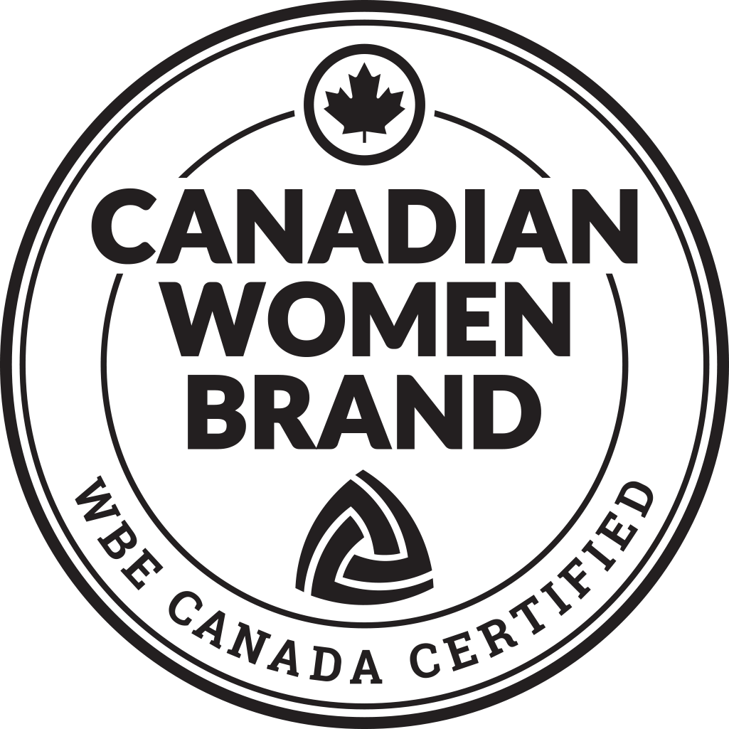 Canadian Women Brand Logo Black